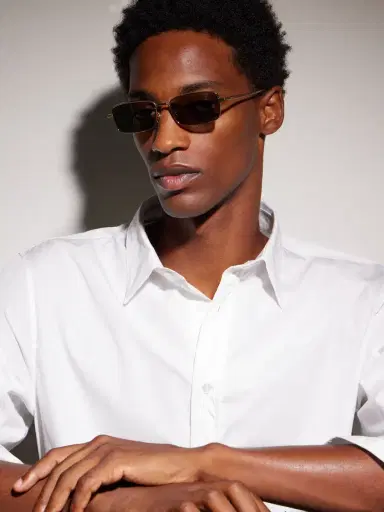 DIOR Eyewear DiorBlackSuit S21U Square-Frame Gold-Tone Sunglasses - Men | Thumbnail 5 DIOR Eyewear DiorBlackSuit S21U Square-Frame Gold-Tone Sunglasses - Men | Thumbnail 5