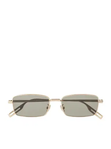 DIOR Eyewear DiorBlackSuit S21U Square-Frame Gold-Tone Sunglasses - Men | Thumbnail 1 DIOR Eyewear DiorBlackSuit S21U Square-Frame Gold-Tone Sunglasses - Men | Thumbnail 1
