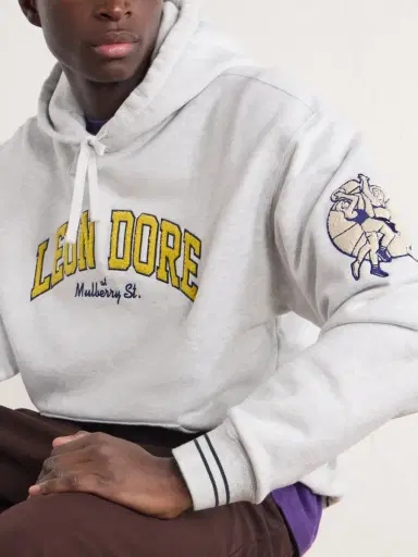 Aimé Leon Dore Logo-Appliqué Cotton-Jersey Hoodie - Men | Thumbnail 5 Aimé Leon Dore Logo-Appliqué Cotton-Jersey Hoodie - Men | Thumbnail 5