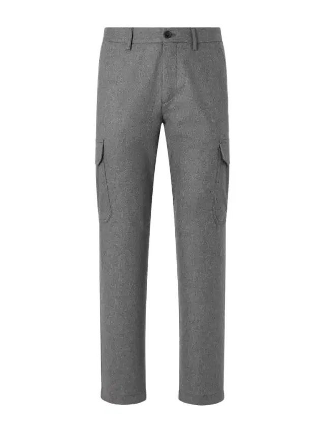 MR P. Straight-Leg Wool-Flannel Cargo Trousers - Men
