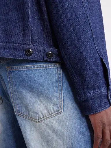 FrizmWORKS Sashiko Denim Jacket - Men | Thumbnail 5
