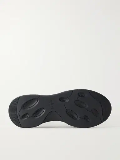 Berluti Shadow Leather-Trimmed Mesh Sneakers - Men | Thumbnail 3