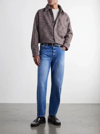 A.P.C. Baptiste Merino Wool Overshirt - Men | Thumbnail 2
