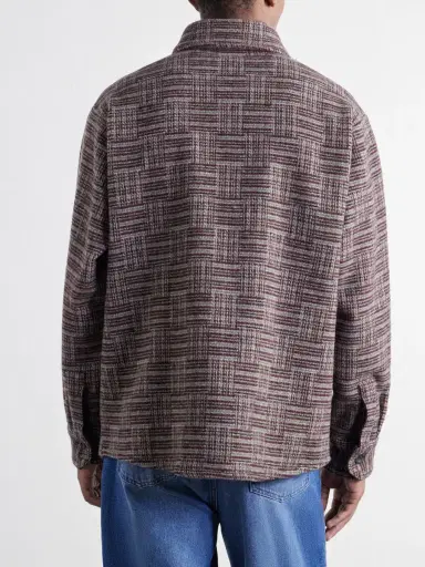 A.P.C. Baptiste Merino Wool Overshirt - Men | Thumbnail 4