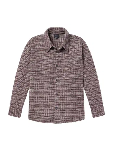 A.P.C. Baptiste Merino Wool Overshirt - Men | Thumbnail 1