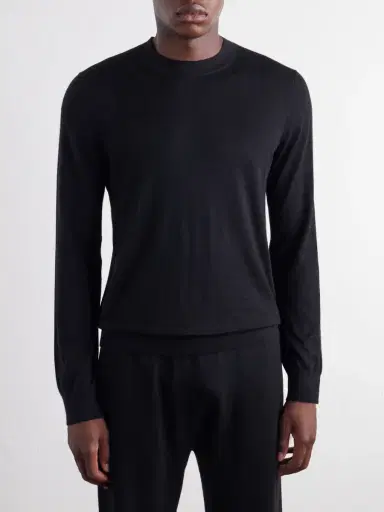 MR P. Cashmere and Silk-Blend Sweater - Men | Thumbnail 3