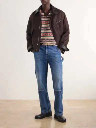 Aimé Leon Dore Fair Isle Wool-Blend Sweater - Men | Thumbnail 2