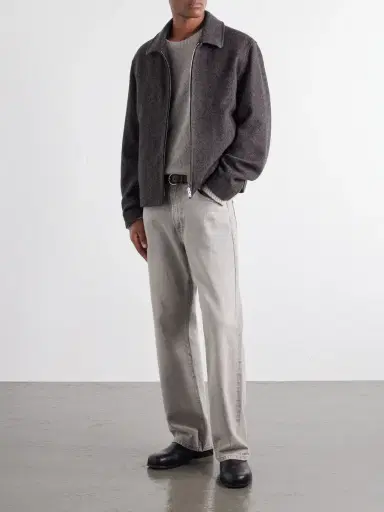 MR P. Herringbone Wool, Silk and Cashmere-Blend Blouson Jacket - Men | Thumbnail 2 MR P. Herringbone Wool, Silk and Cashmere-Blend Blouson Jacket - Men | Thumbnail 2