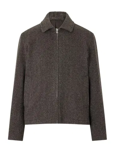MR P. Herringbone Wool, Silk and Cashmere-Blend Blouson Jacket - Men | Thumbnail 1 MR P. Herringbone Wool, Silk and Cashmere-Blend Blouson Jacket - Men | Thumbnail 1