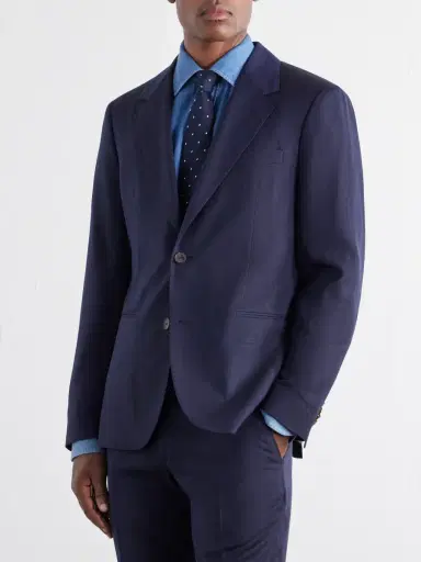 MR P. Wool, Silk and Linen-Blend Suit Jacket - Men | Thumbnail 3