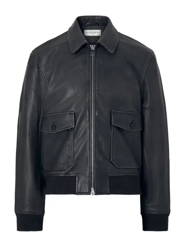 OFFICINE GÉNÉRALE Cesario Grained Leather Jacket - Men