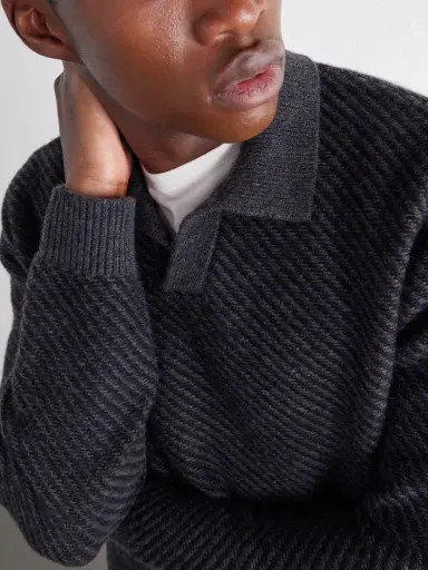MR P. Wool Polo Sweater - Men | Thumbnail 5