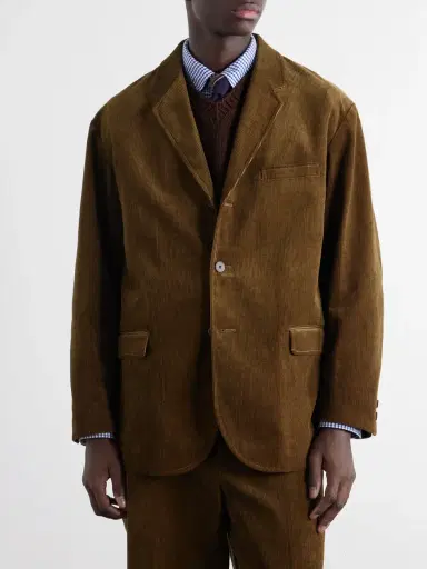 Visvim Burnstone Cotton-Corduroy Blazer - Men | Thumbnail 3