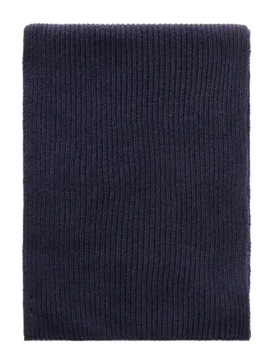 Johnstons of Elgin Ribbed Cashmere Scarf - Men | Thumbnail 1 Johnstons of Elgin Ribbed Cashmere Scarf - Men | Thumbnail 1