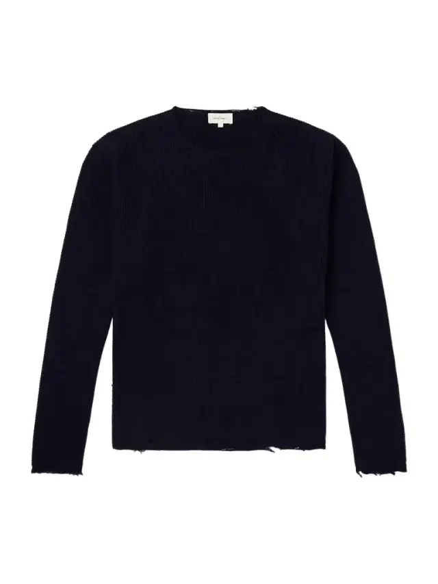 Second/Layer Distressed Waffle-Knit Wool and Cashmere-Blend Sweater - Men