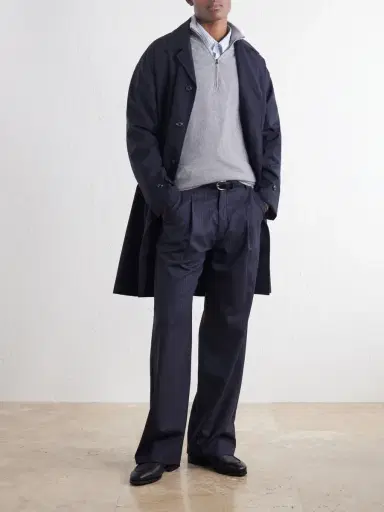 Thom Sweeney Cashmere Half-Zip Sweater - Men | Thumbnail 2