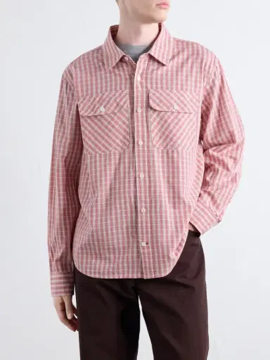 Corridor Americana Checked Cotton Shirt - Men | Thumbnail 3