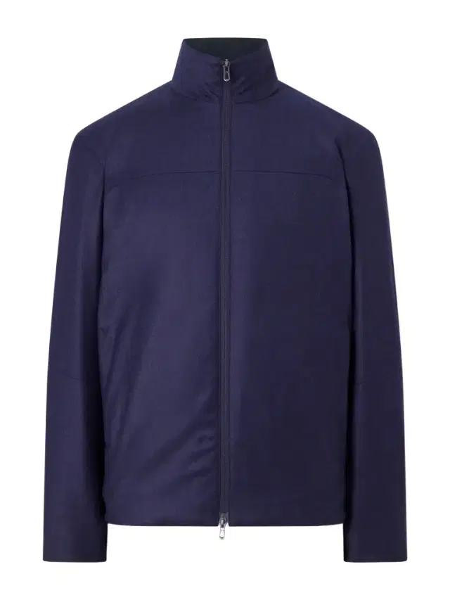 Sease Padded Wool and Silk-Blend Jacket - Men