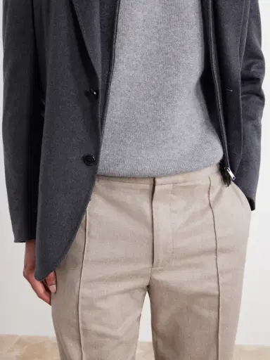 Zegna Straight-Leg Wool, Cashmere and Silk-Blend Trousers - Men | Thumbnail 5 Zegna Straight-Leg Wool, Cashmere and Silk-Blend Trousers - Men | Thumbnail 5