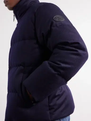 Burberry Logo-Appliqué Quilted Cashmere Down Jacket - Men | Thumbnail 5 Burberry Logo-Appliqué Quilted Cashmere Down Jacket - Men | Thumbnail 5
