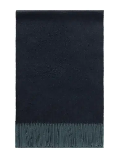Johnstons of Elgin Umbra Fringed Cashmere Scarf - Men | Thumbnail 1