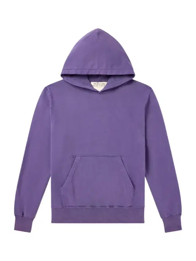 Remi Relief Cotton-Fleece Hoodie - Men