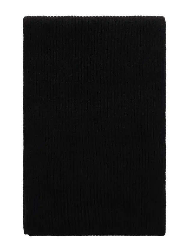 Johnstons of Elgin Ribbed Cashmere Scarf - Men