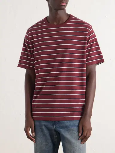 Aimé Leon Dore Striped Cotton-Jersey T-Shirt - Men | Thumbnail 3