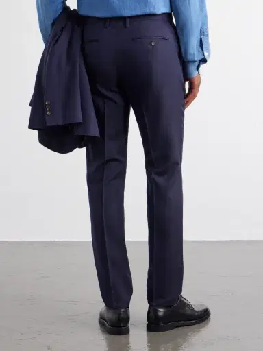 MR P. Straight-Leg Wool, Silk and Linen-Blend Trousers - Men | Thumbnail 4 MR P. Straight-Leg Wool, Silk and Linen-Blend Trousers - Men | Thumbnail 4