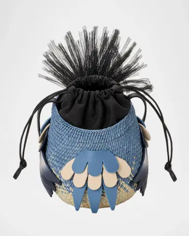 Loewe x Paula's Ibiza Woven Bird Shoulder Bag | Thumbnail 3 Loewe x Paula's Ibiza Woven Bird Shoulder Bag | Thumbnail 3