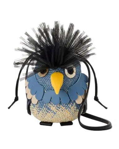 Loewe x Paula's Ibiza Woven Bird Shoulder Bag | Thumbnail 1 Loewe x Paula's Ibiza Woven Bird Shoulder Bag | Thumbnail 1