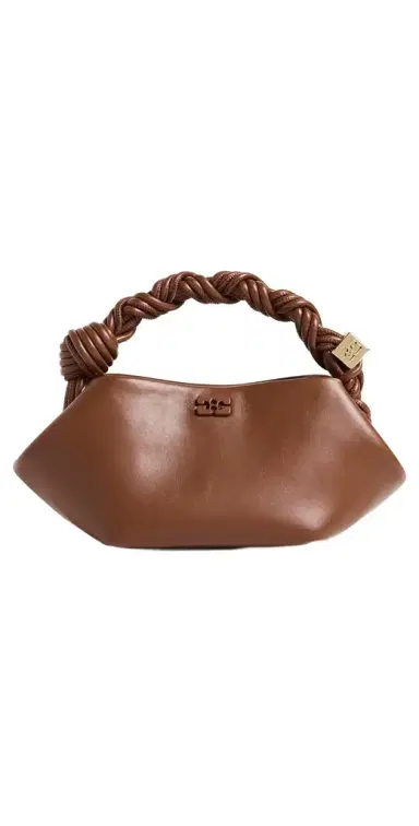 Ganni Boy Mini Butter Hobo Bag | Thumbnail 1