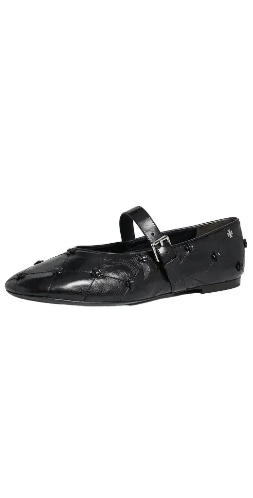Bunny Knot Mary Jane Flats
