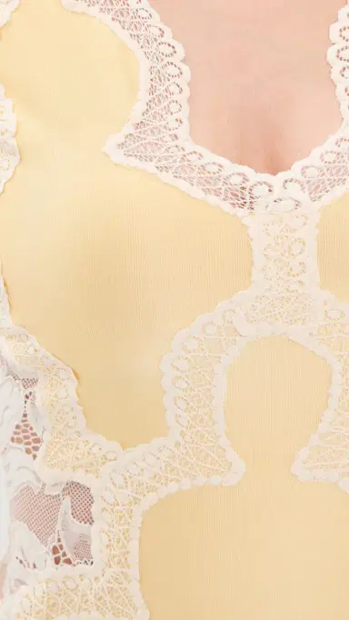 Rabanne Lace and Jersey Dress | Thumbnail 6