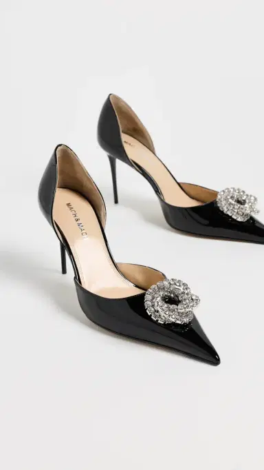 Mach & Mach Galaxy Patent Leather D'orsay Pumps | Thumbnail 5 Mach & Mach Galaxy Patent Leather D'orsay Pumps | Thumbnail 5