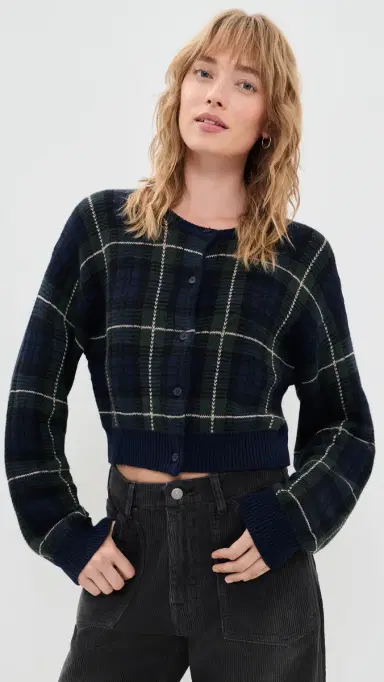 GOOD AMERICAN The Shrunken Cardigan | Thumbnail 2 GOOD AMERICAN The Shrunken Cardigan | Thumbnail 2