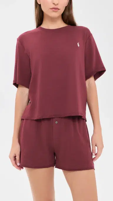 Polo Ralph Lauren Short Sleeve Pajama Set | Thumbnail 2