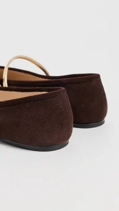 Mach & Mach Collier Chain Suede Ballerina Flats | Thumbnail 4 Mach & Mach Collier Chain Suede Ballerina Flats | Thumbnail 4