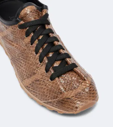 Jacquemus Tennis snake-effect leather sneakers | Thumbnail 3