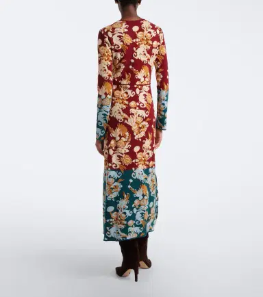 La DoubleJ Coven jacquard cotton-blend midi dress | Thumbnail 2