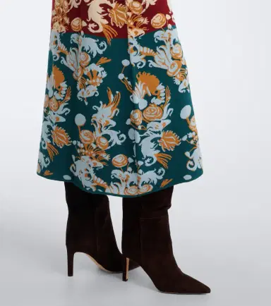 La DoubleJ Coven jacquard cotton-blend midi dress | Thumbnail 3