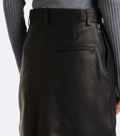 Victoria Beckham Leather midi skirt | Thumbnail 5 Victoria Beckham Leather midi skirt | Thumbnail 5