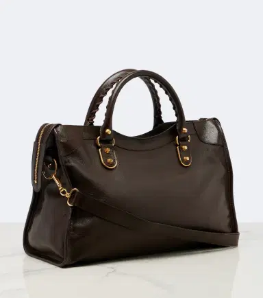 Balenciaga Le City Uptown Medium leather top-handle bag | Thumbnail 4