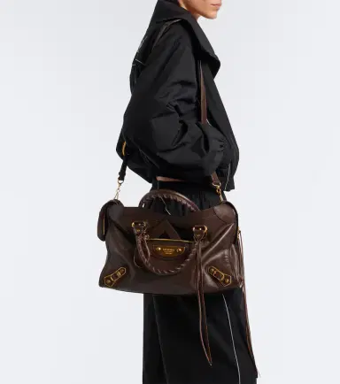 Balenciaga Le City Uptown Medium leather top-handle bag | Thumbnail 6