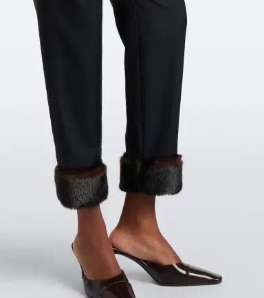 Loulou de Saison Haden cropped virgin wool slim pants | Thumbnail 3 Loulou de Saison Haden cropped virgin wool slim pants | Thumbnail 3