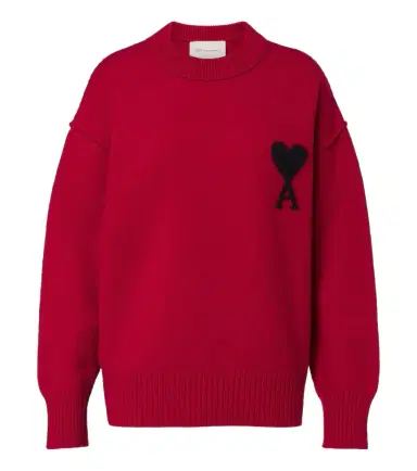 AMI PARIS Ami de Coeur virgin wool sweater | Thumbnail 1 AMI PARIS Ami de Coeur virgin wool sweater | Thumbnail 1