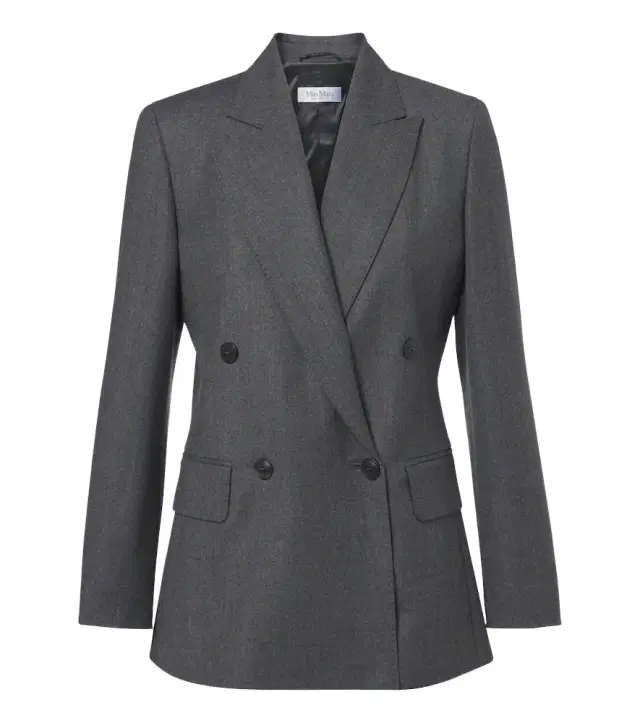 Max Mara Double-breasted wool-blend blazer