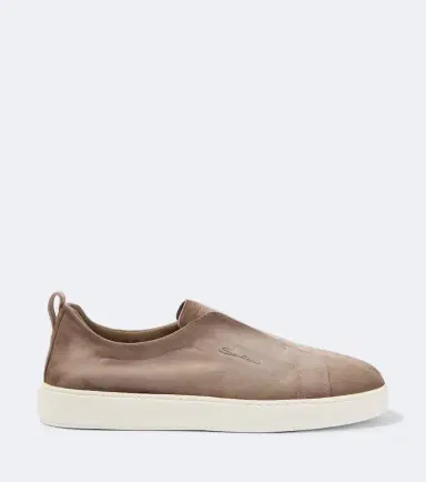 Santoni Victory suede slip-on shoes | Thumbnail 3