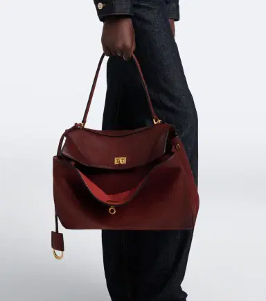 Balenciaga Rodeo Medium leather shoulder bag | Thumbnail 7