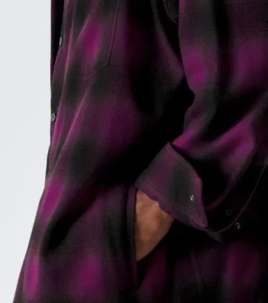 Balenciaga Checked wool-blend overshirt | Thumbnail 4